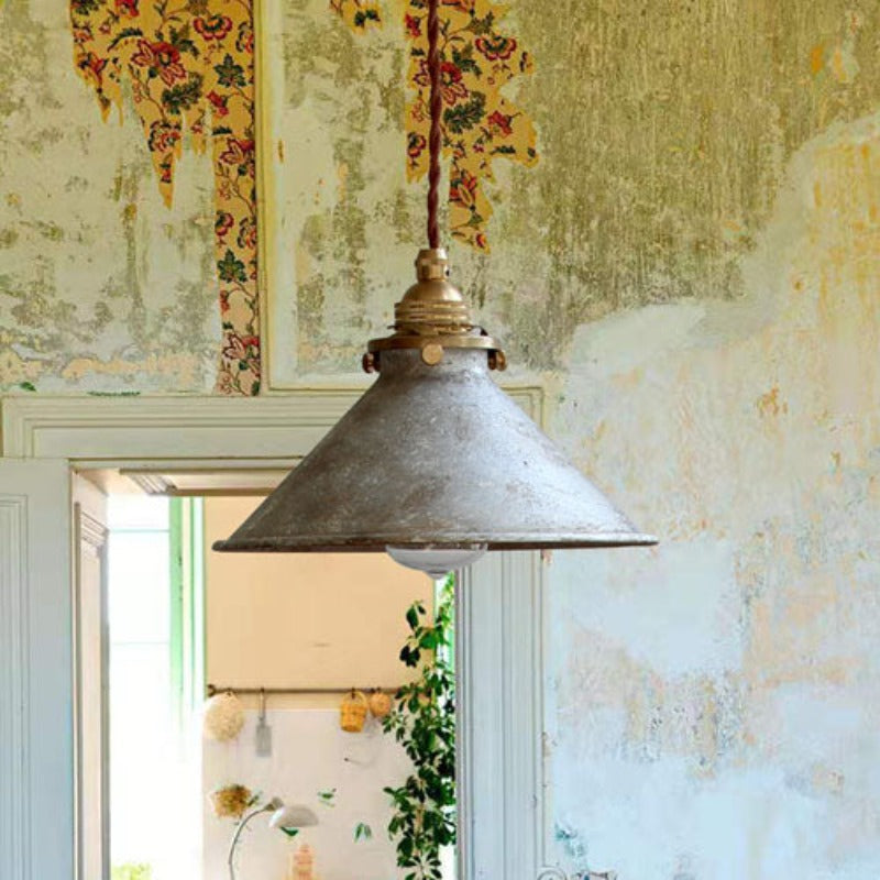 Rustic Vintage Pendant Light