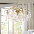 Wisteria Flower Crystal Chandelier – view 2