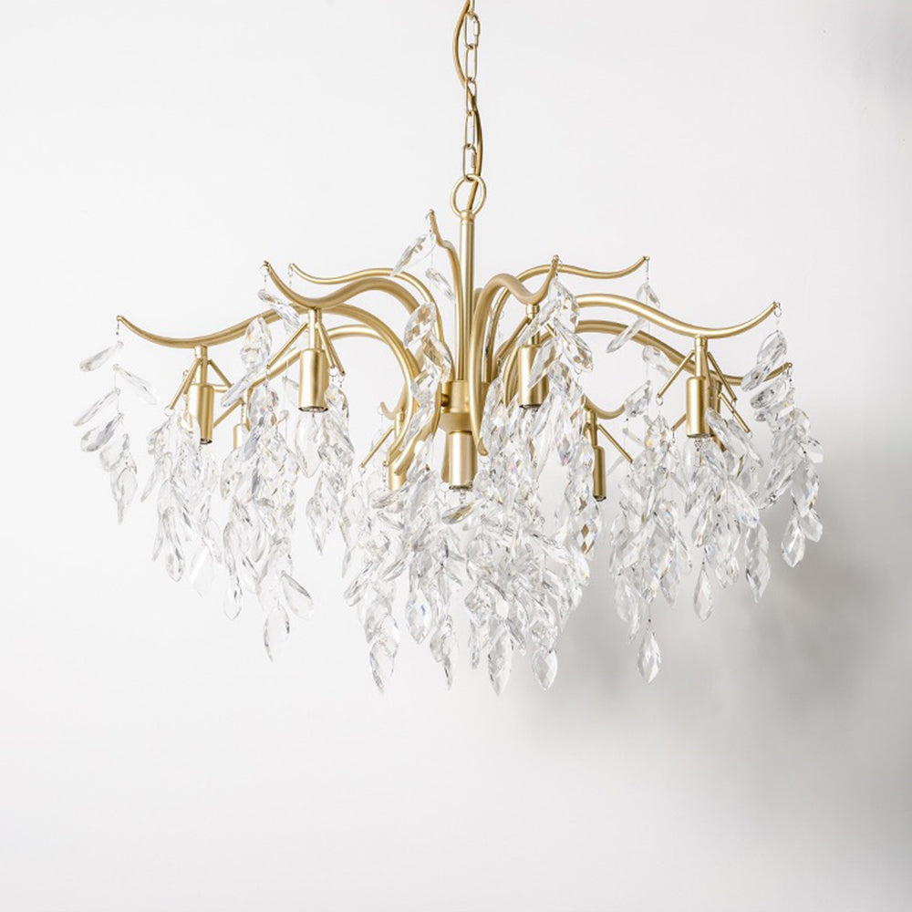 Wisteria Flower Crystal Chandelier – view 10