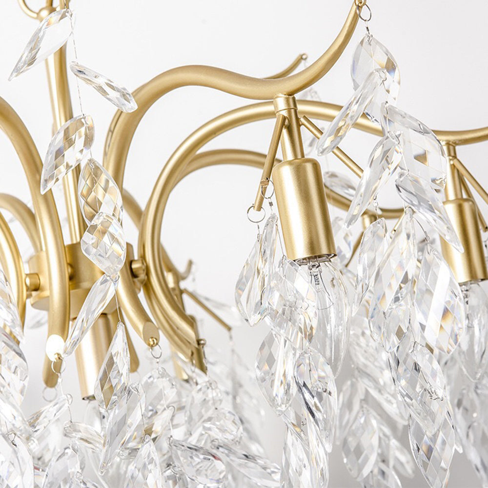 Wisteria Flower Crystal Chandelier – view 11