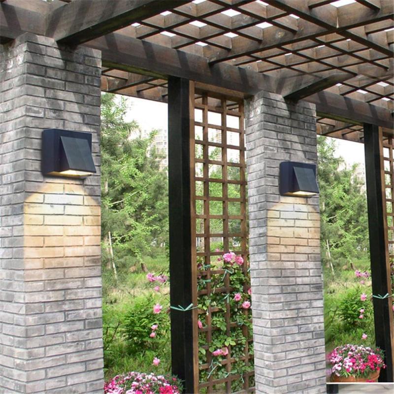 Black Metal LED Outdoor Wall Light – view 6