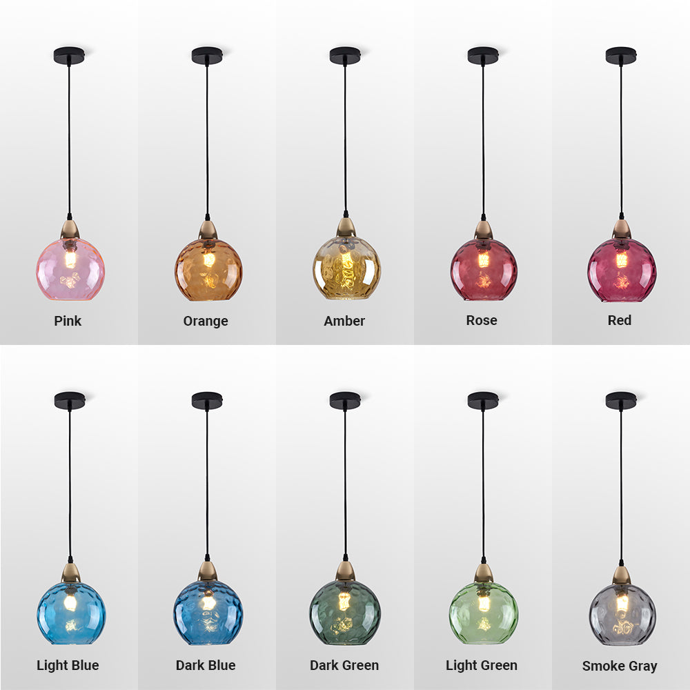 Water Ripple Glass Pendant Light – view 6
