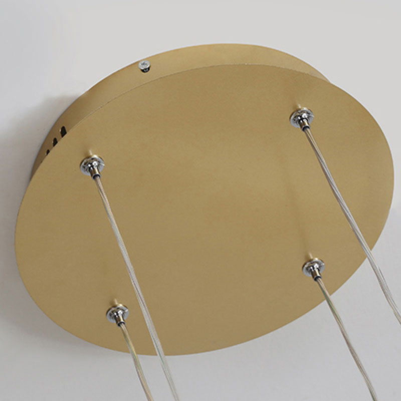 Triple-Ring Linear Pendant Light – view 13