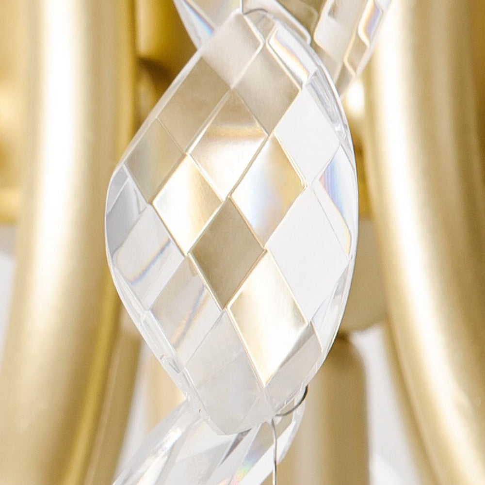 Wisteria Flower Crystal Chandelier – view 5