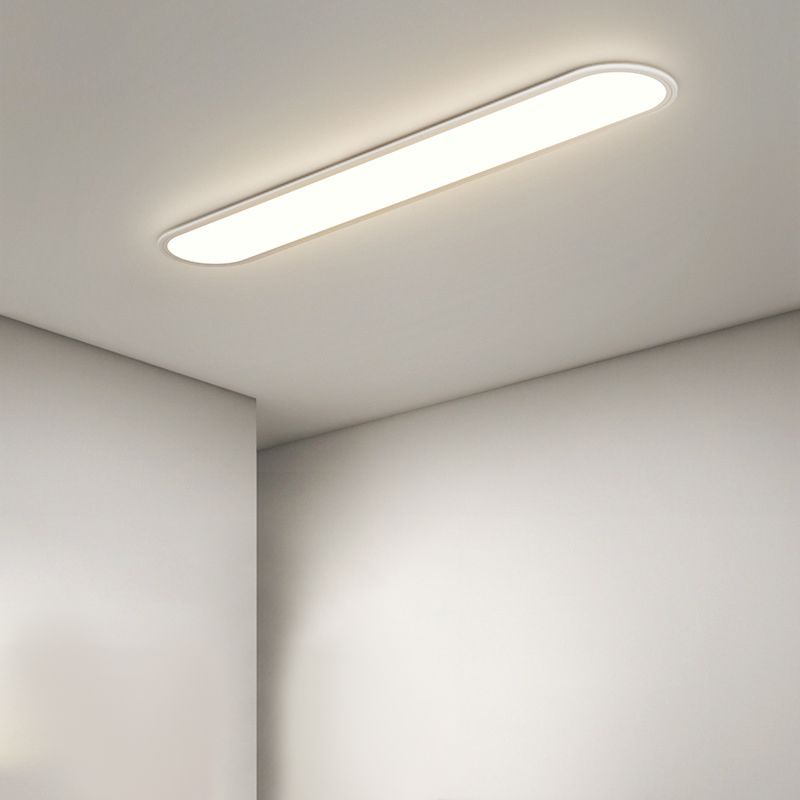Thin Oval Ceiling Light