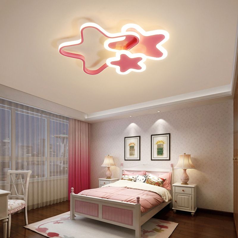 LED Star Flush Mount Ceiling Light – view 8
