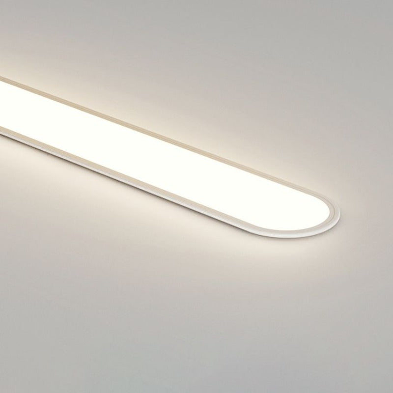 Thin Oval Ceiling Light – view 6