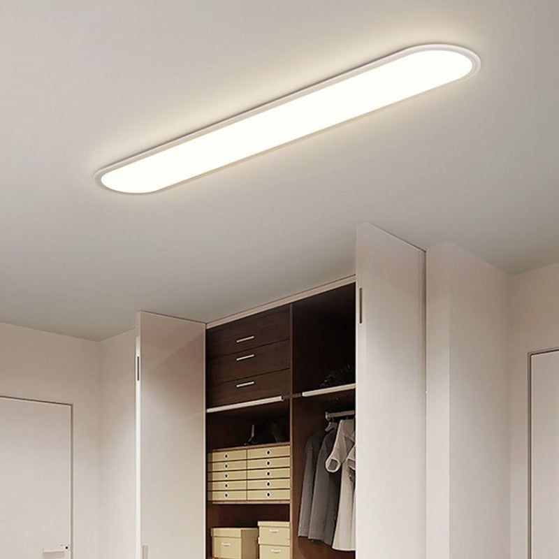 Thin Oval Ceiling Light – view 8