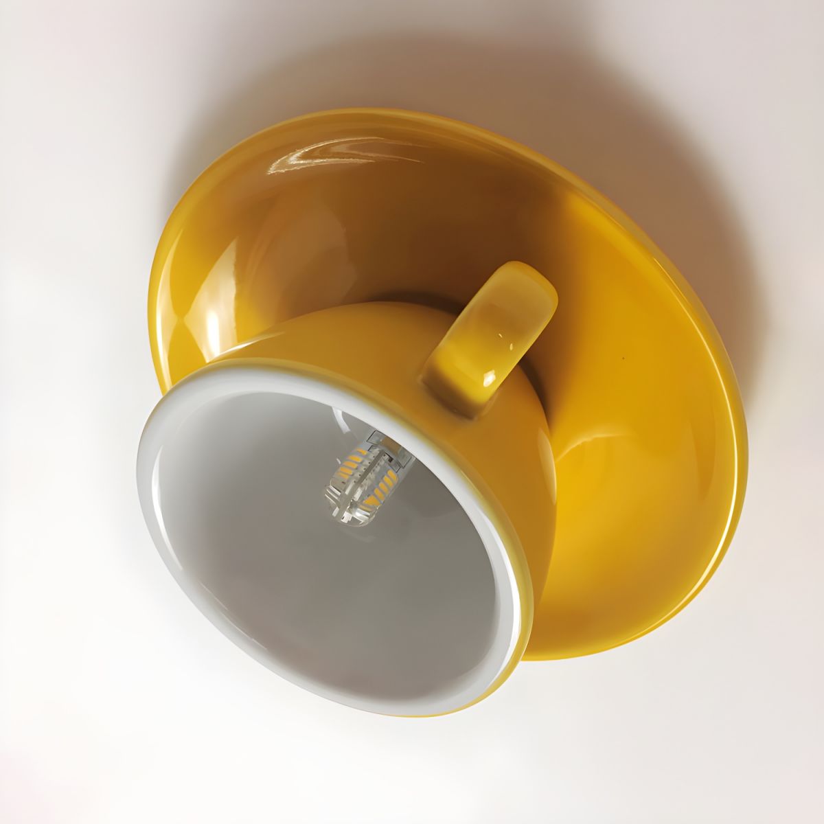Coffee Cups Ceramic Flush Ceiling Light – view 9