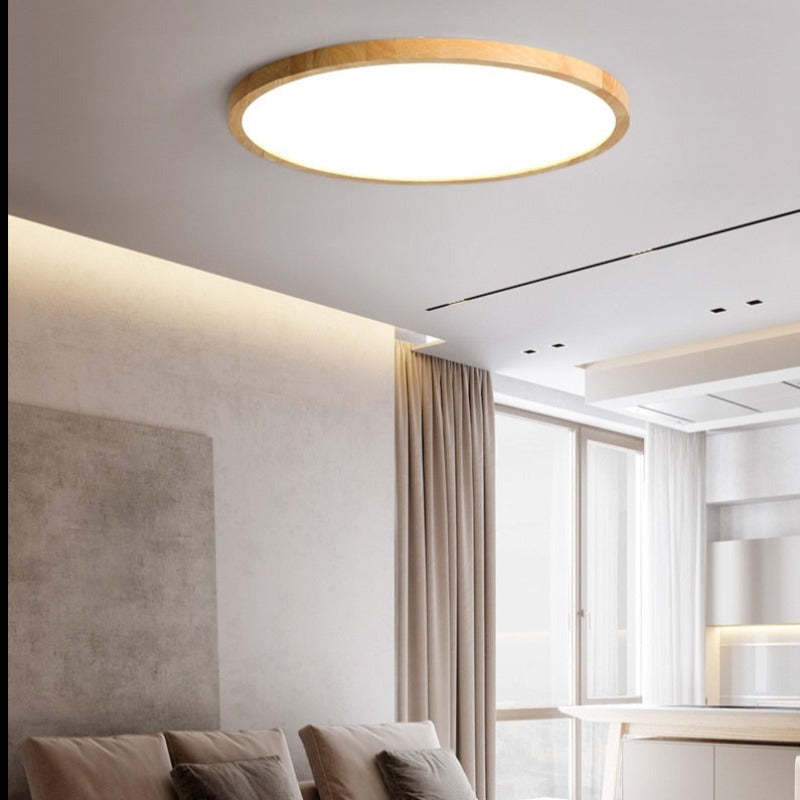 Wood and Acrylic Ceiling Light – view 6