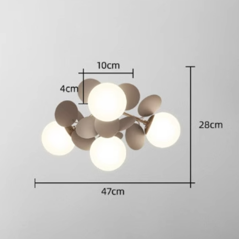 Multicolored Flower Branch Chandelier – view 27