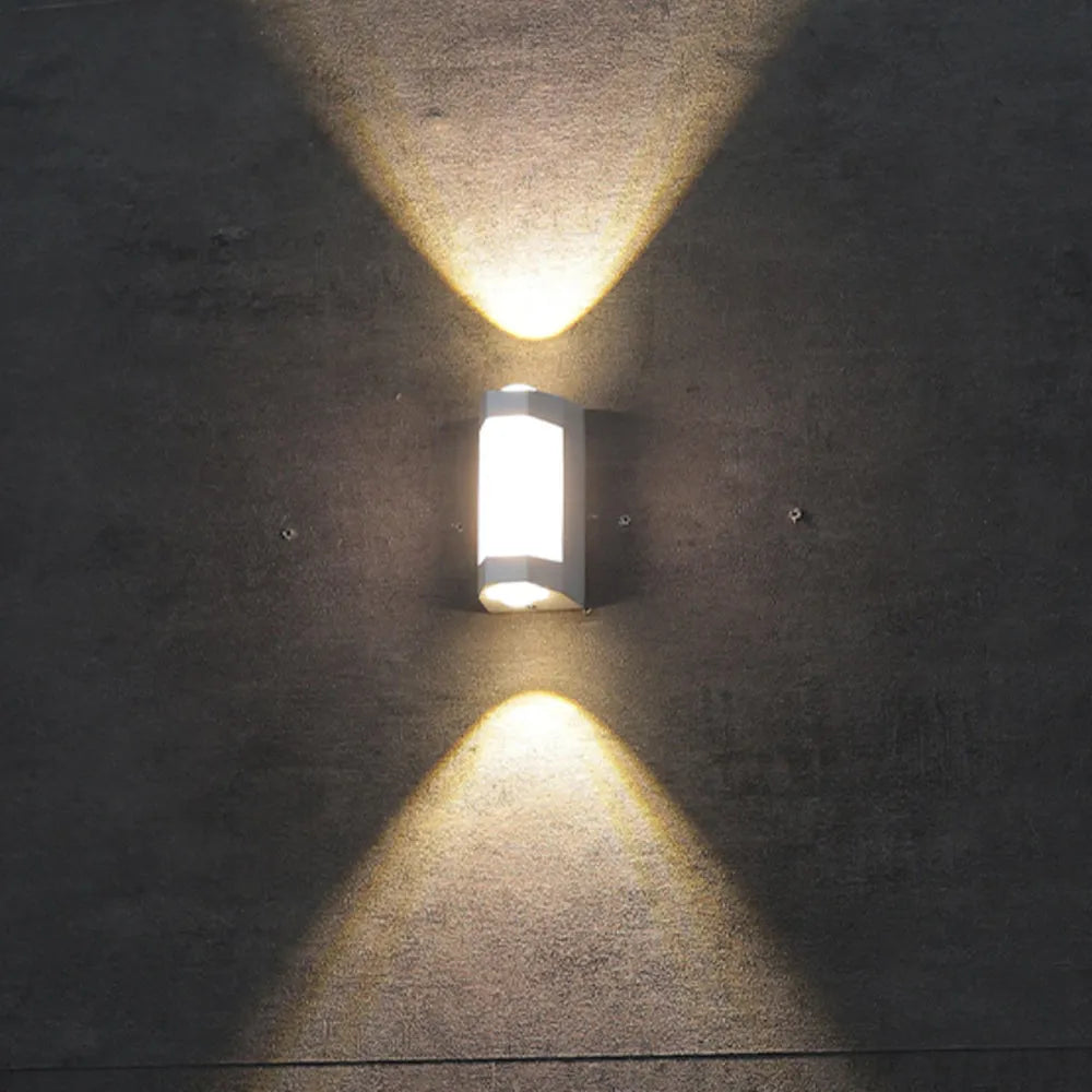 Up and Down Acrylic Outdoor Wall Light – view 6