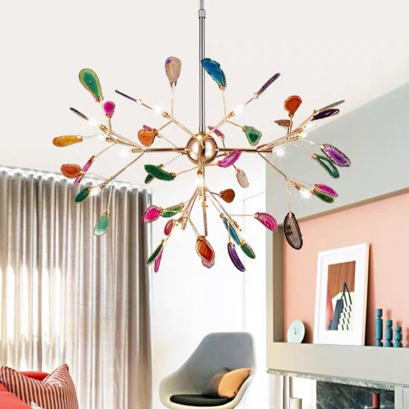 Agate Coloured Chandelier
