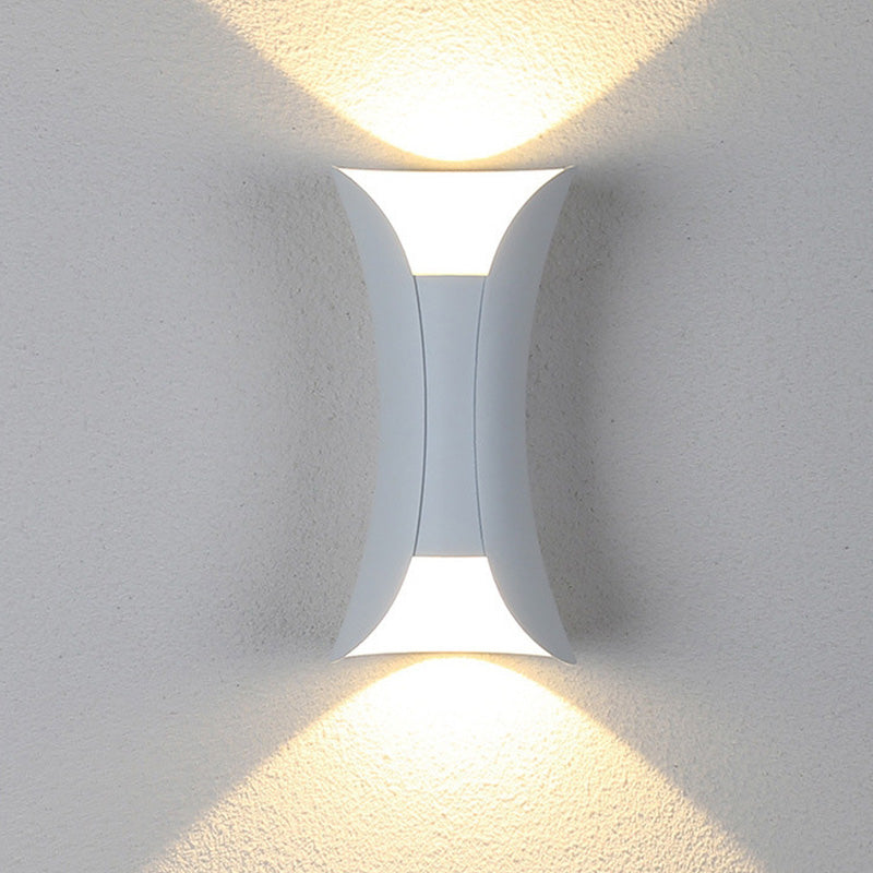 Curved Outdoor Wall LED Light