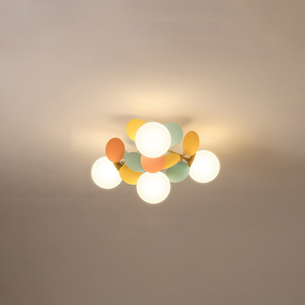 Multicolored Flower Branch Chandelier – view 12