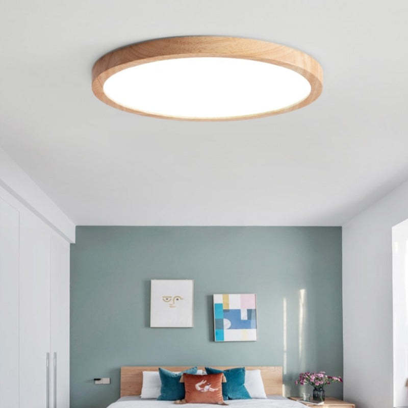 Wood and Acrylic Ceiling Light – view 8