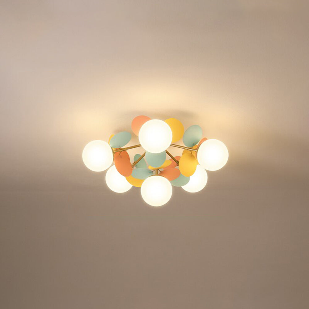 Multicolored Flower Branch Chandelier – view 13