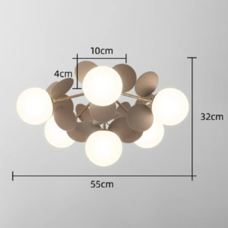Multicolored Flower Branch Chandelier – view 28
