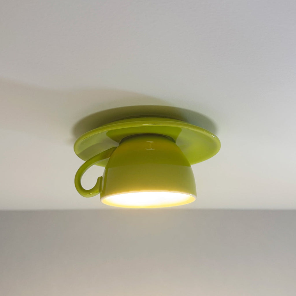 Coffee Cups Ceramic Flush Ceiling Light – view 16