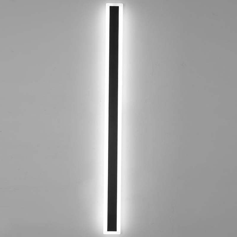 Linear Outdoor Wall Light – 12W 8x30cm – view 17