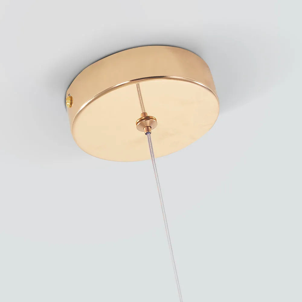 Teardrop Gold Pendant Light – view 6