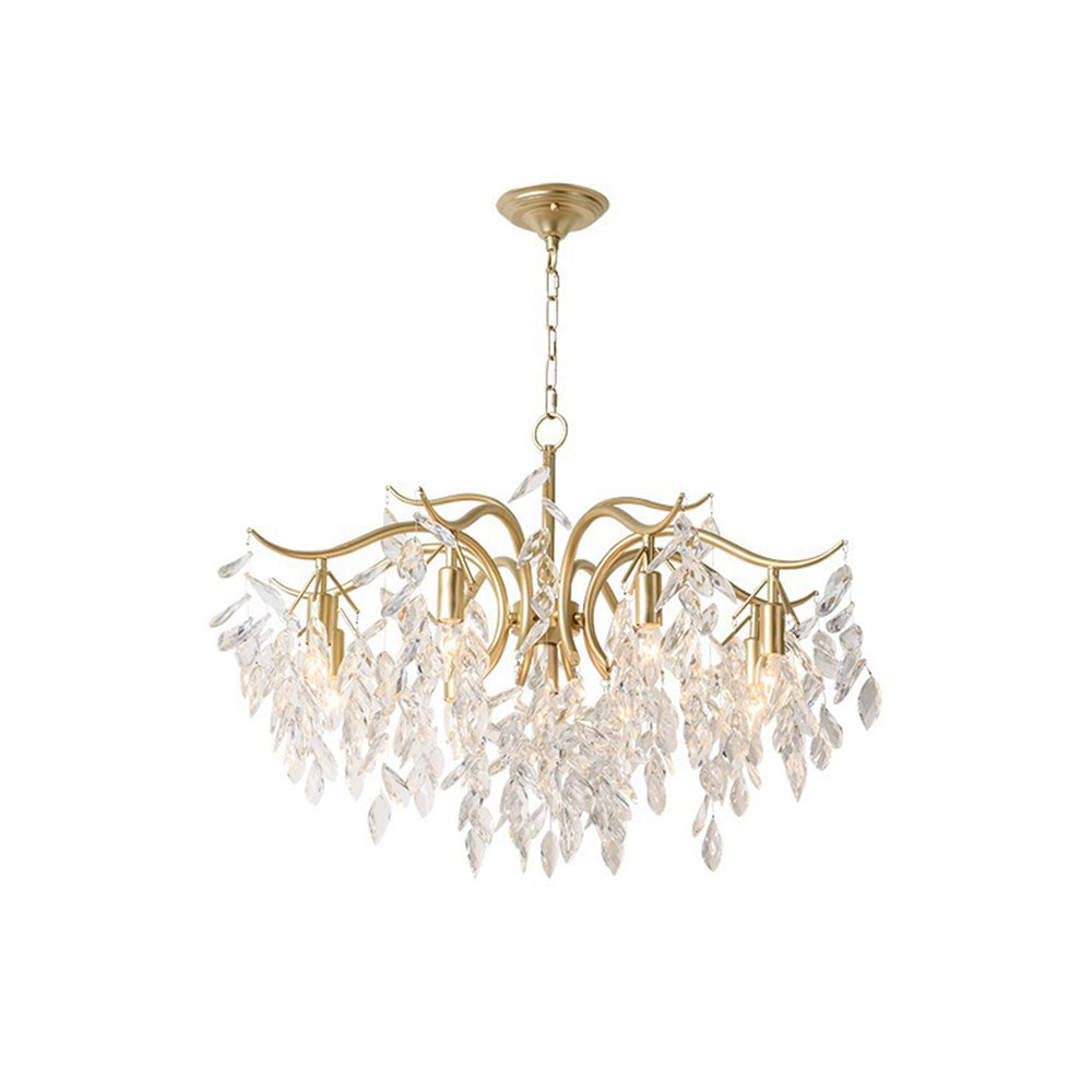 Wisteria Flower Crystal Chandelier – view 12