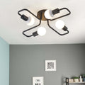 Black Industrial Metal Ceiling Light – view 4