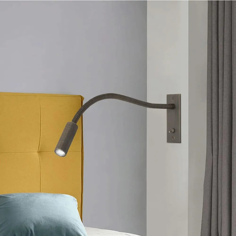 Minimalist Reading Adjustable Spotlight Wall Light – view 8