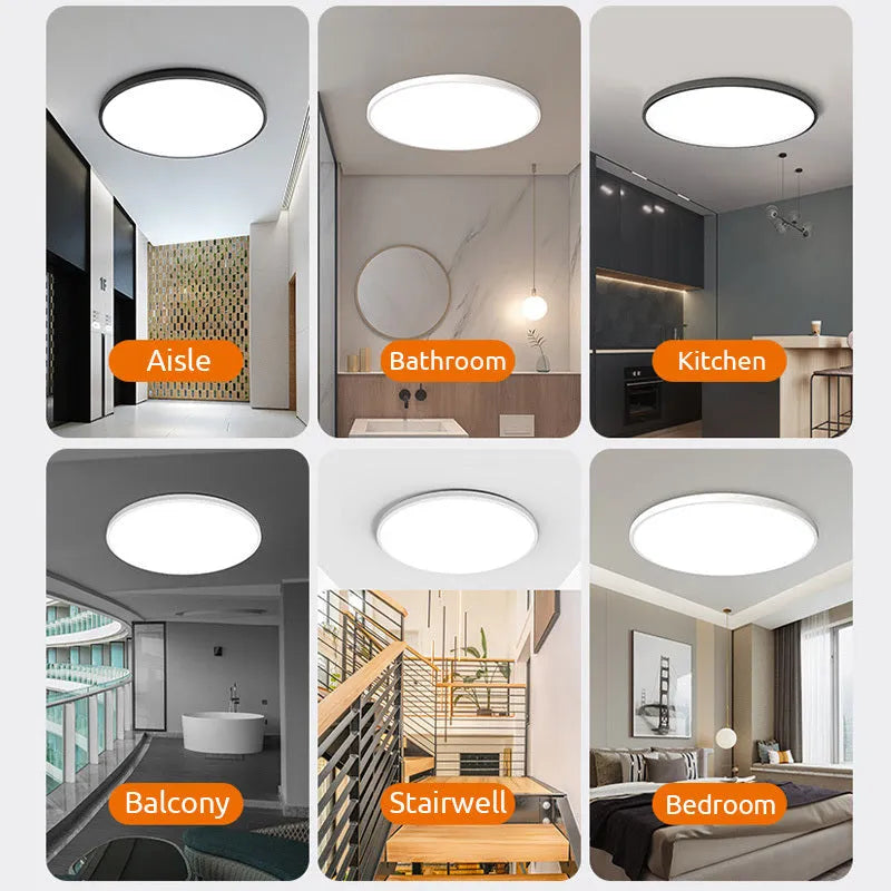 Round Bathroom LED Ceiling Light – view 12