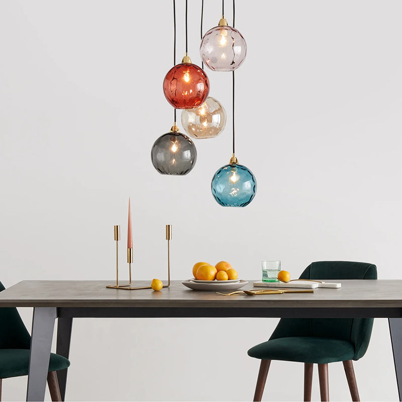 Water Ripple Glass Pendant Light – view 5