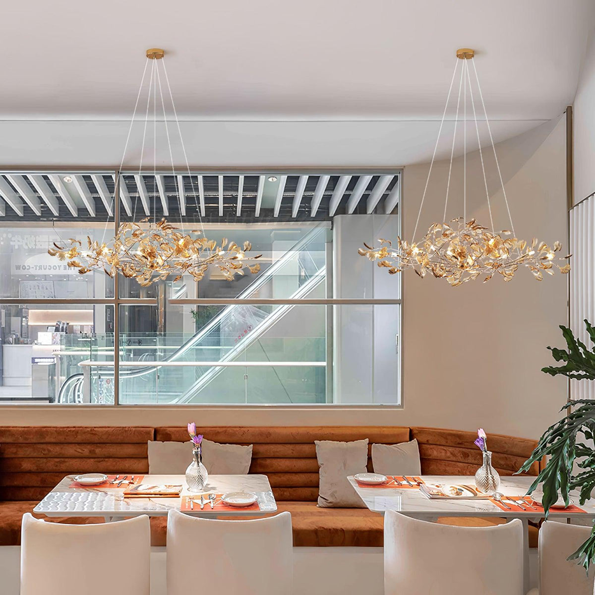 Ginkgo Chandelier – view 8