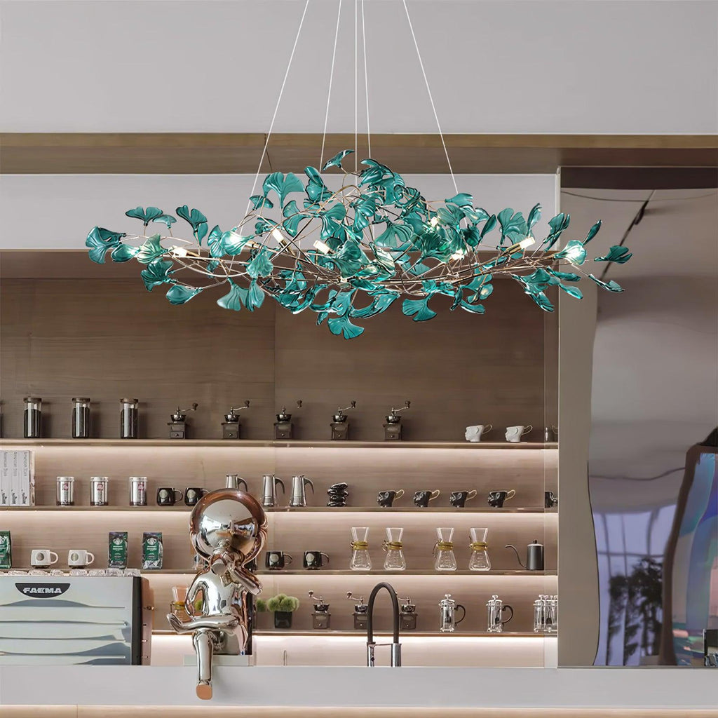Ginkgo Chandelier – view 3
