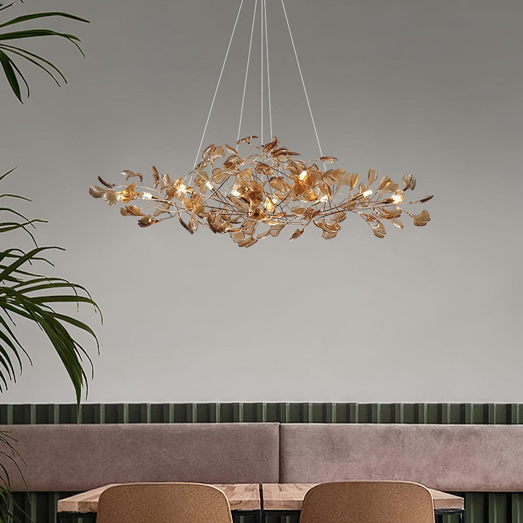 Ginkgo Chandelier – view 4