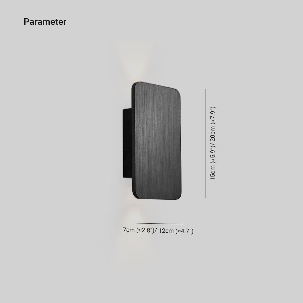 Rectangular LED Wall Light – view 5