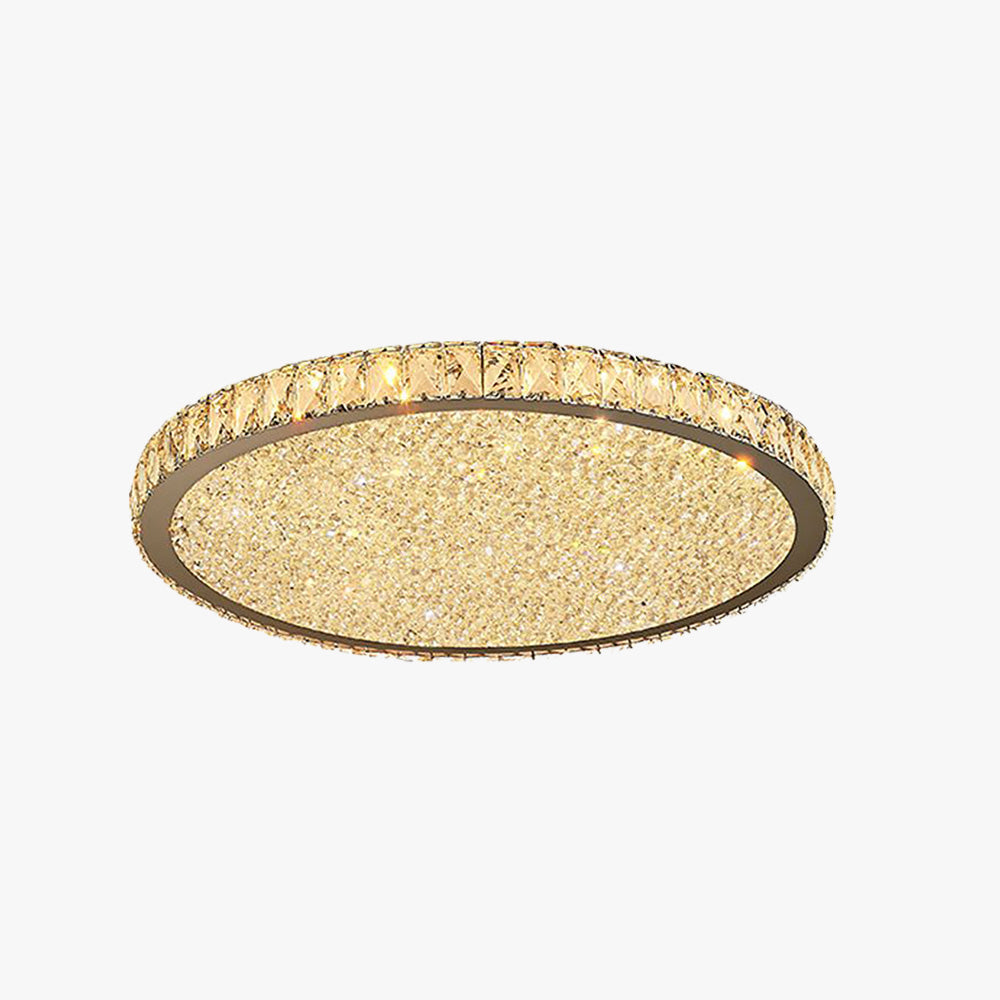 Octagonal Crystal Ceiling Light – view 1