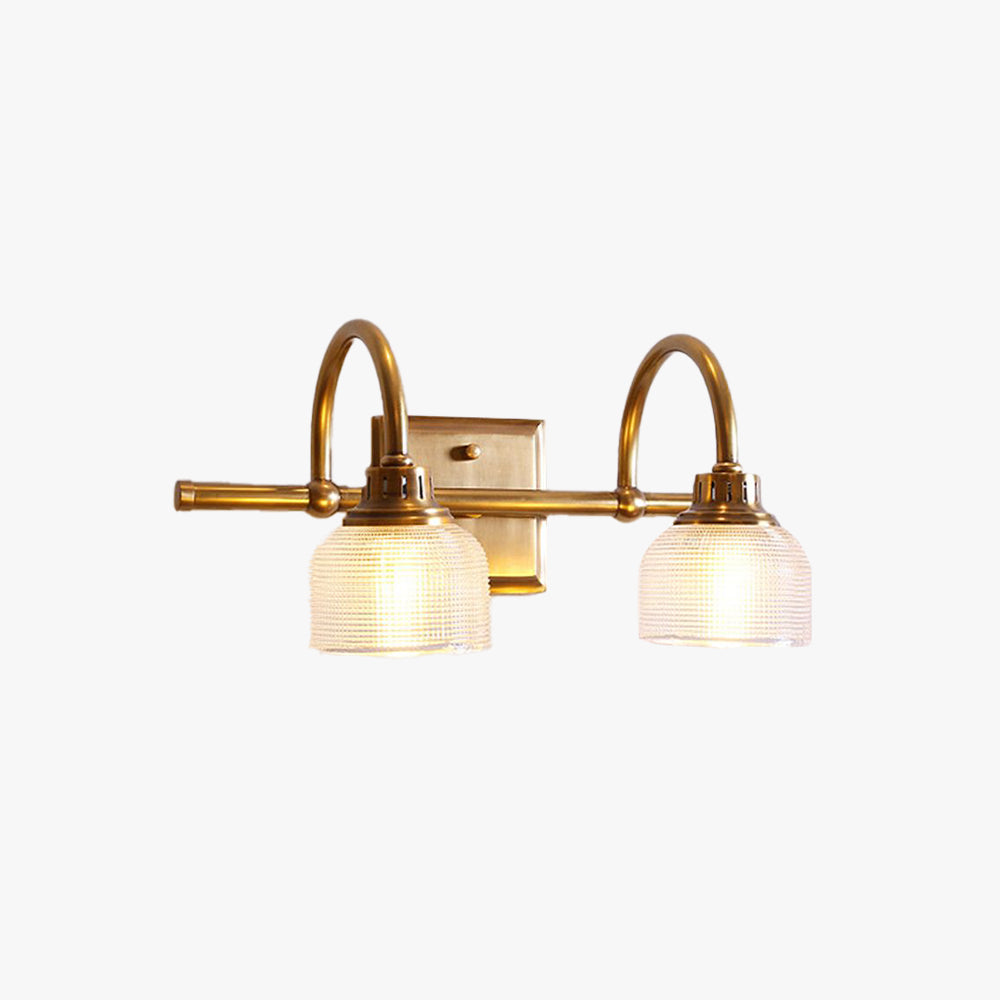 Prismatic Glass Vanity Wall Light