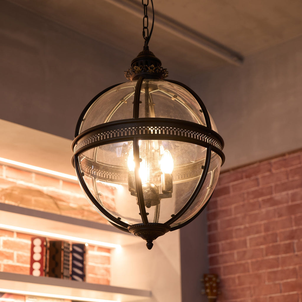 Retro Glass Pendant Light – view 3