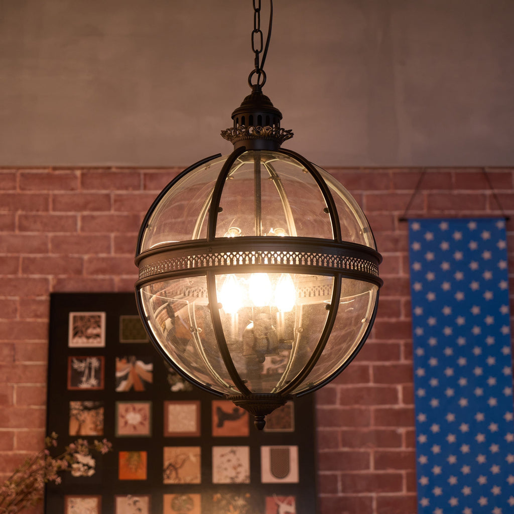 Retro Glass Pendant Light – view 7