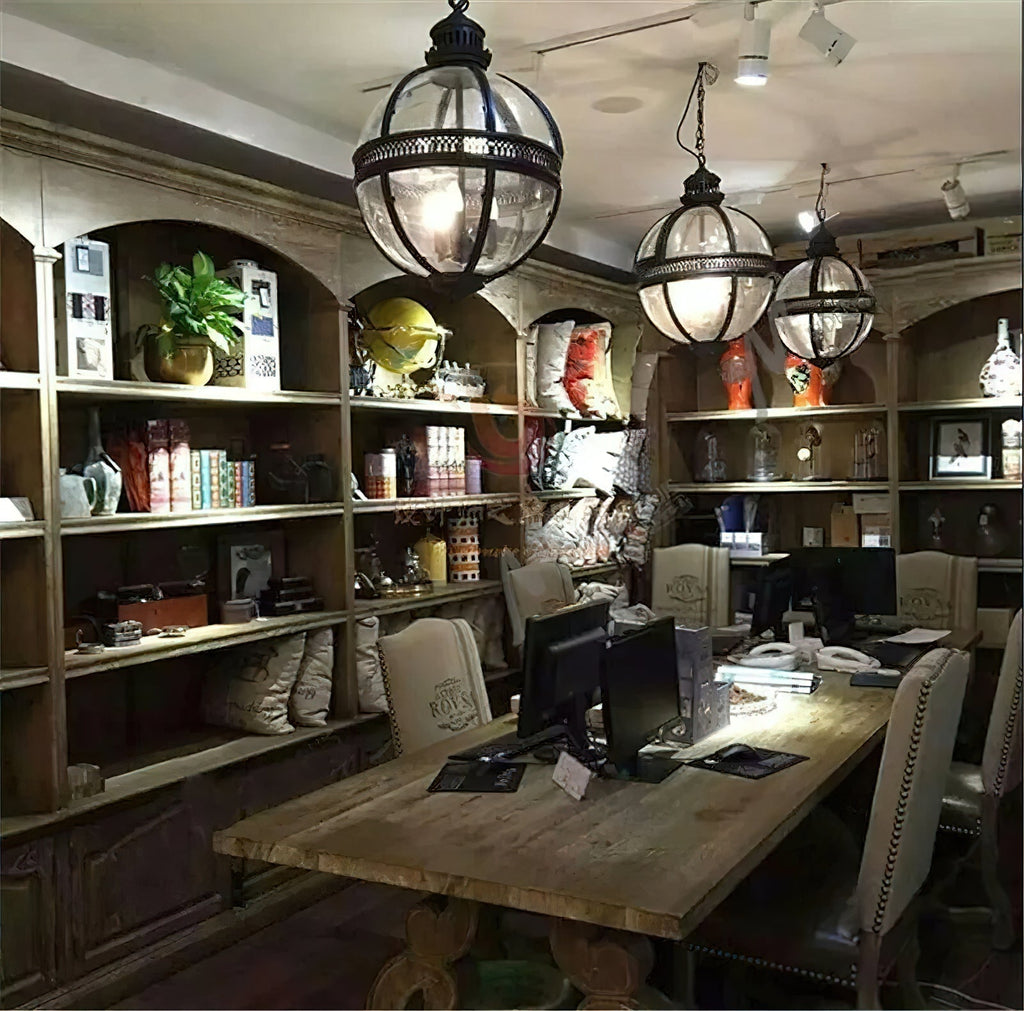 Retro Glass Pendant Light – view 14