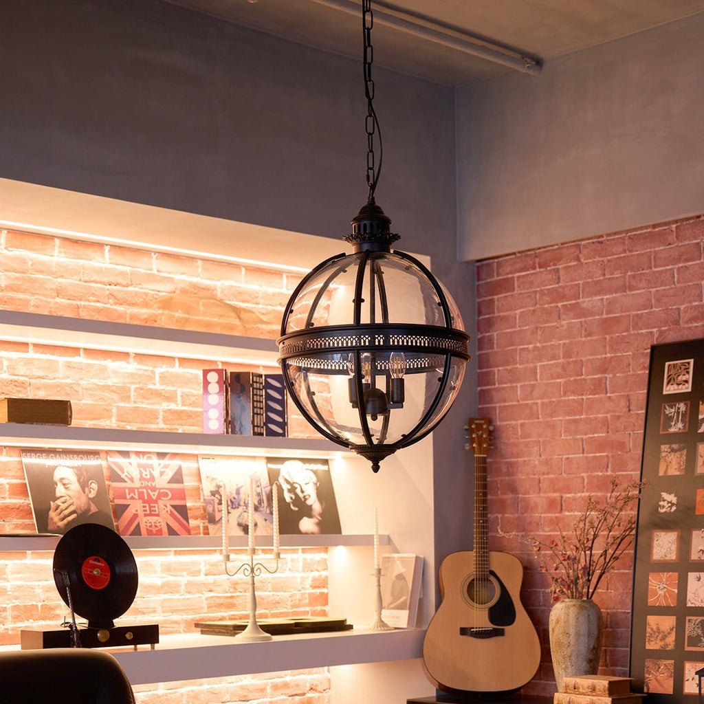 Retro Glass Pendant Light – view 10
