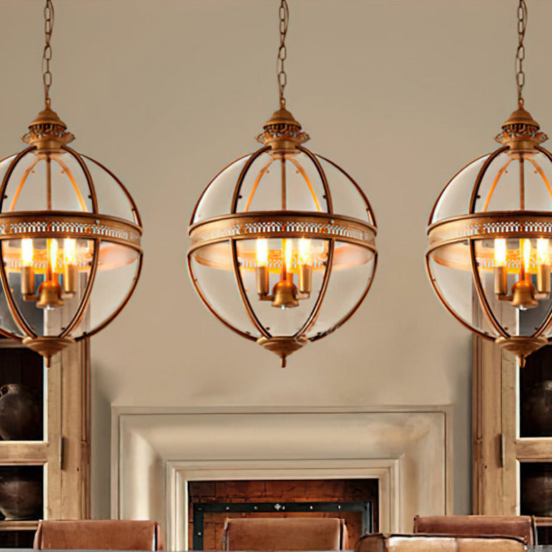 Retro Glass Pendant Light – view 16