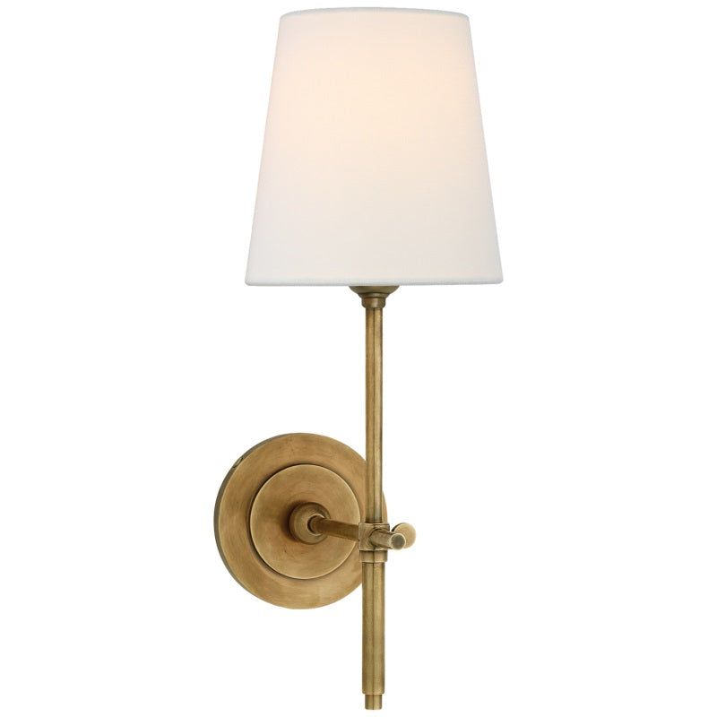 Brass and Fabric Wall Light – view 40