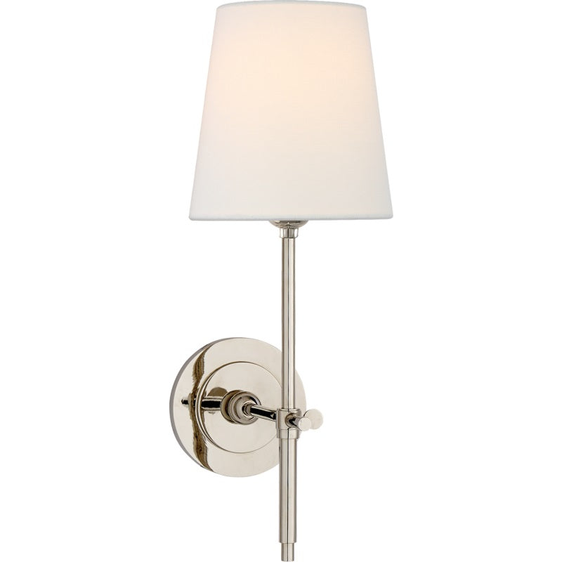 Brass and Fabric Wall Light – view 33