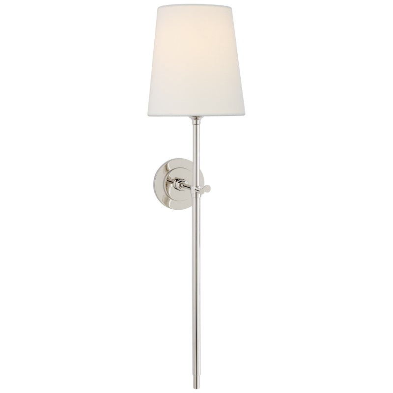 Brass and Fabric Wall Light – view 27