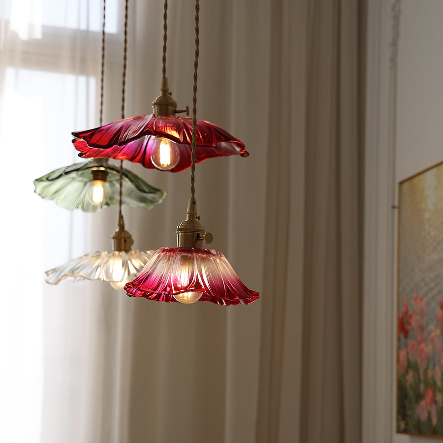 Flower Glass Ceiling and Pendant Light – view 8