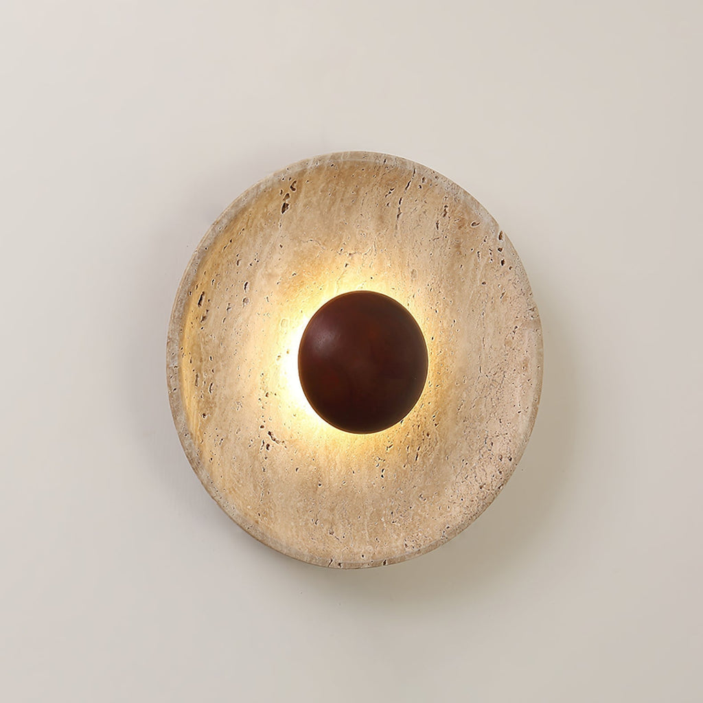 Sun Travertine Wall Light – view 12
