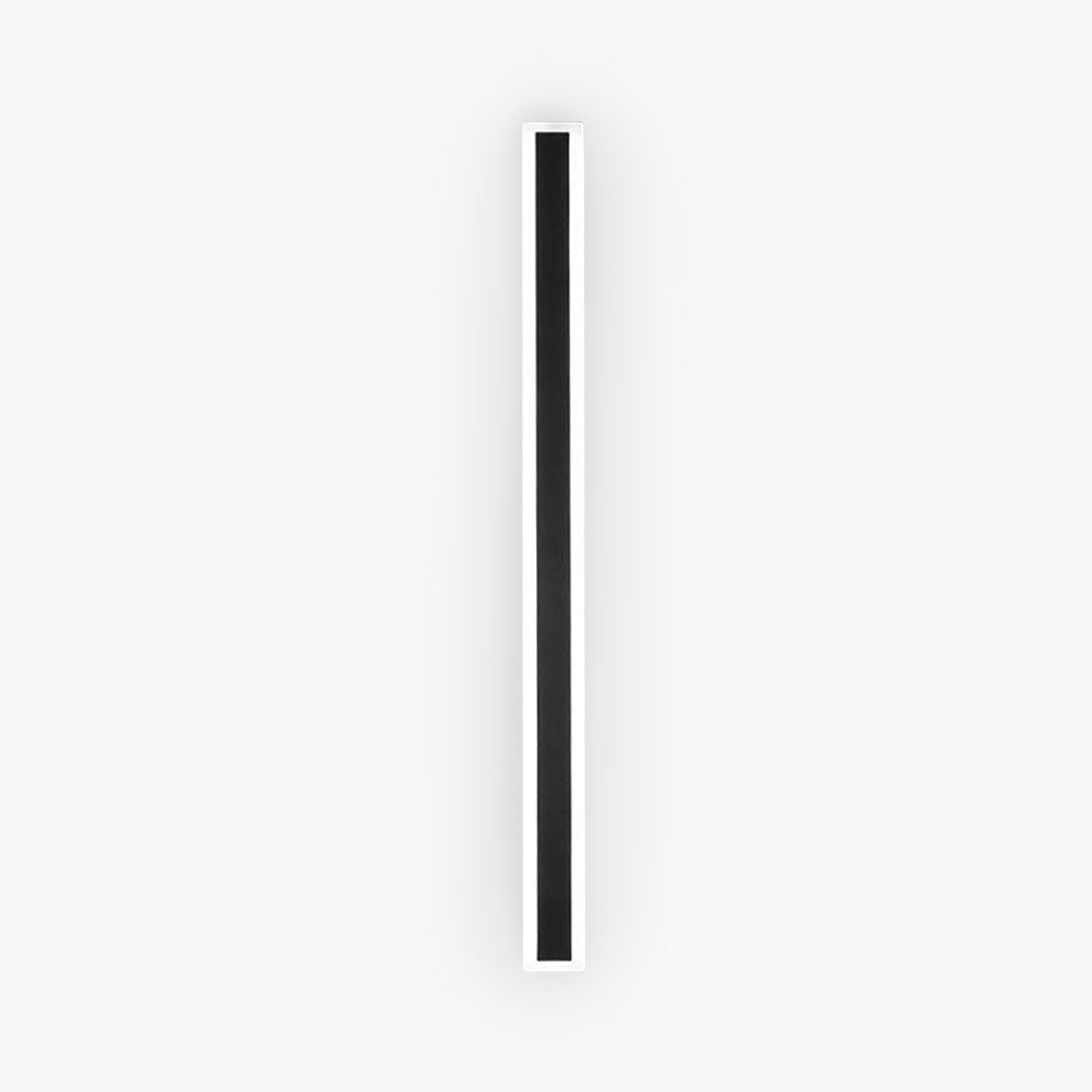 Linear Outdoor Wall Light – 12W 8x30cm – view 1