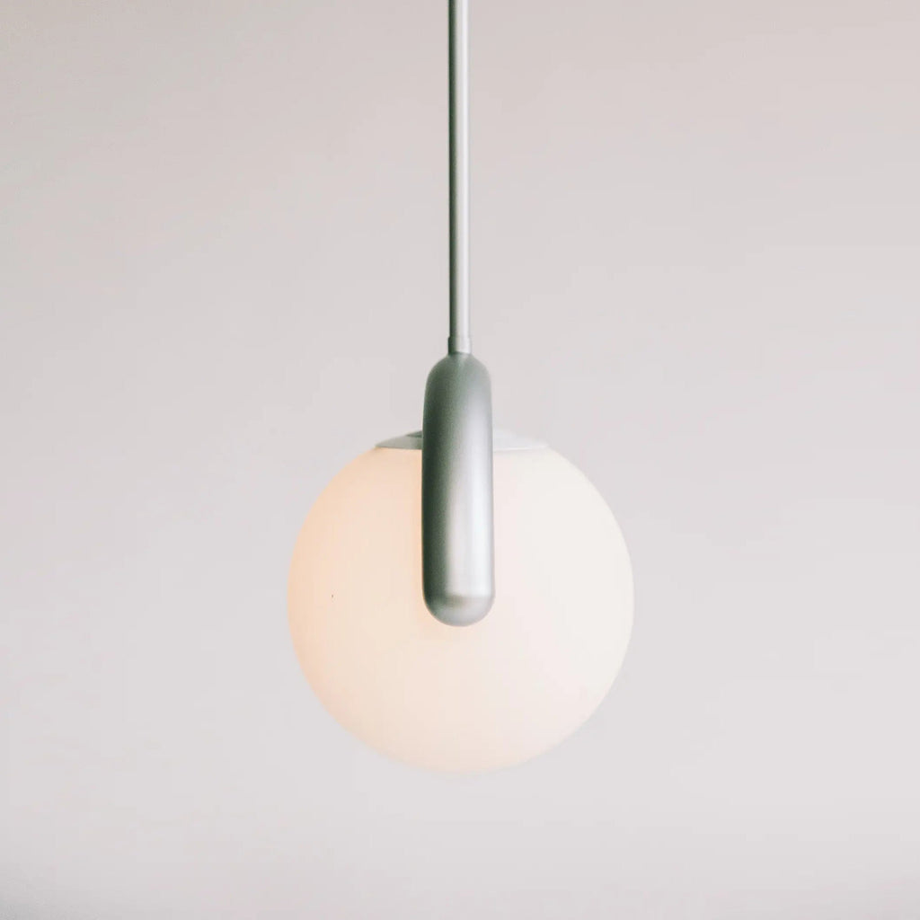 Linear Chandelier Red and Silver – view 8