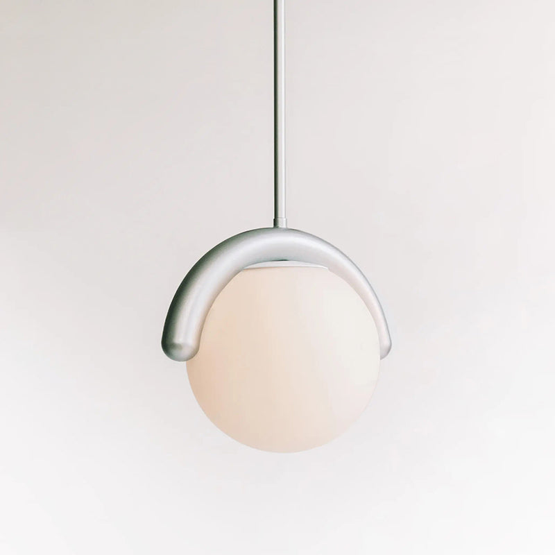 Linear Chandelier Red and Silver – view 17