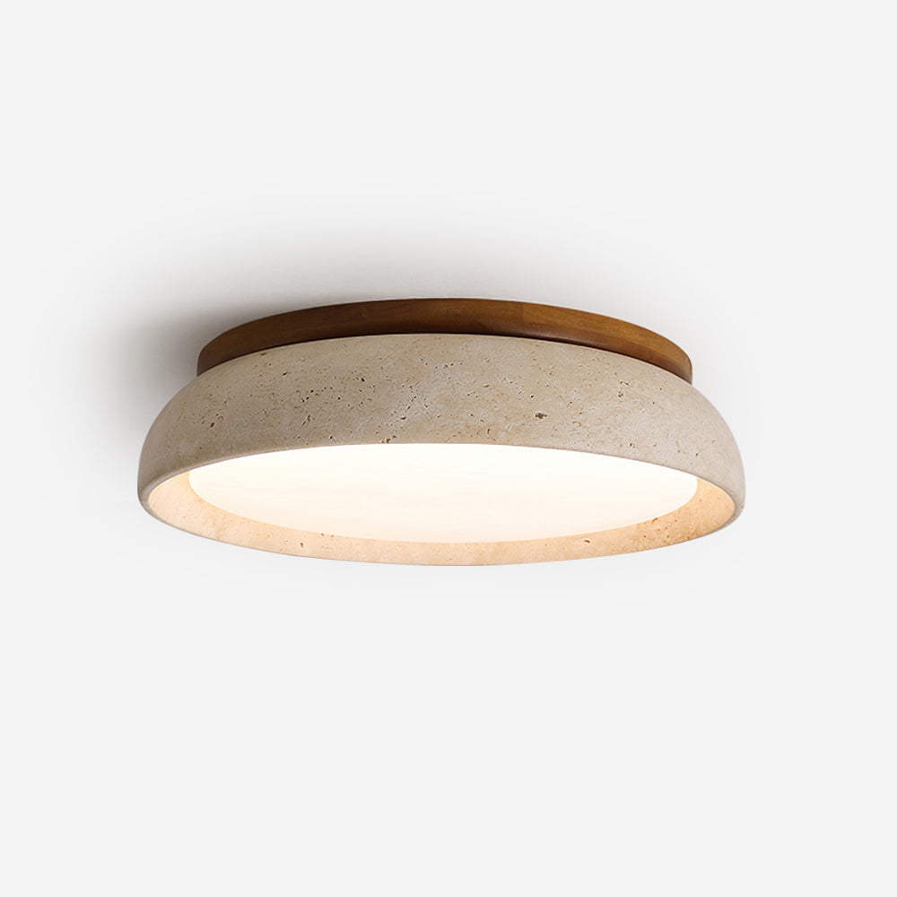 Travertine Ceiling Light